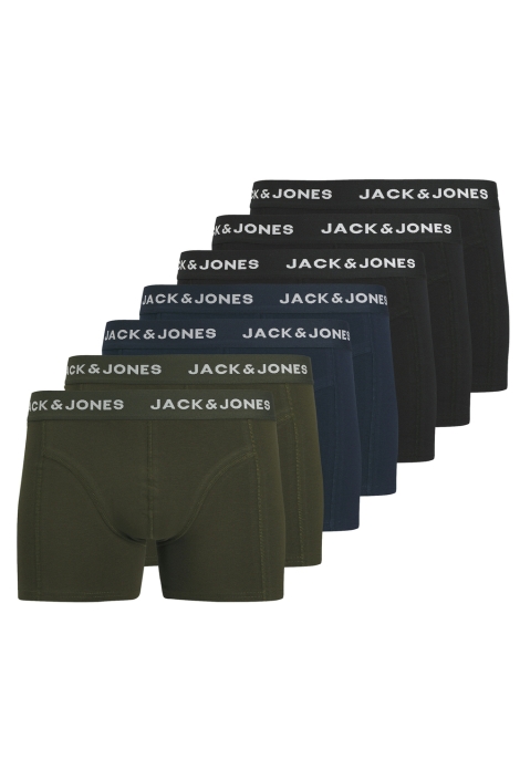 Jack & Jones jacbenja solid trunks 7 pack styd